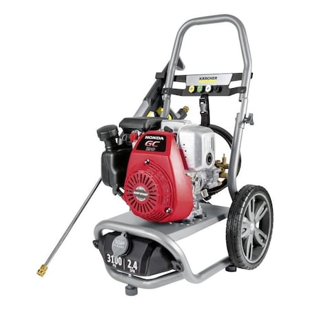 Karcher Pressure Washer, Gas, Honda GC 190 Engine, 190 cc Engine Displacement, Axial Cam Pump, 24 gpm 1.107-337.0